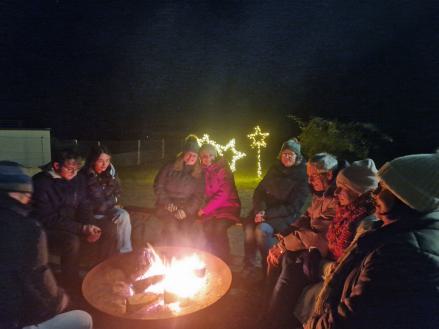 Advent, Advent, die Feuerschale brennt!