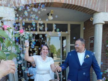 Herzlichen Glückwunsch zur Hochzeit!