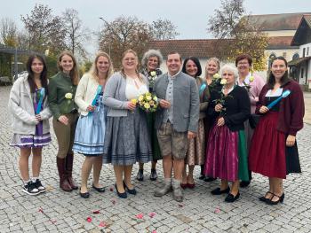Herzlichen Glückwunsch zur Hochzeit!
